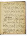 COOKERY  RECIPE BOOK.  Elizabeth Radcliffe Book September ye 24th 1724.  Manuscript.